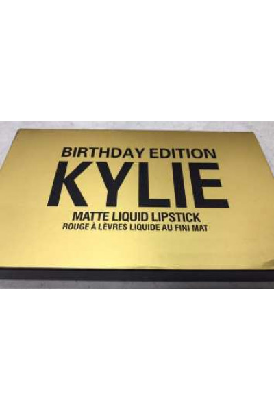 Набор блесков для губ Kylie Birthday Edition Lipstick Set 6