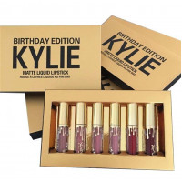 Набор блесков для губ Kylie Birthday Edition Lipstick Set 6