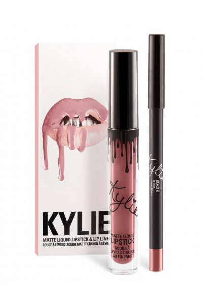 Набор помада + карандаш Kylie Lipstick & Lip Liner