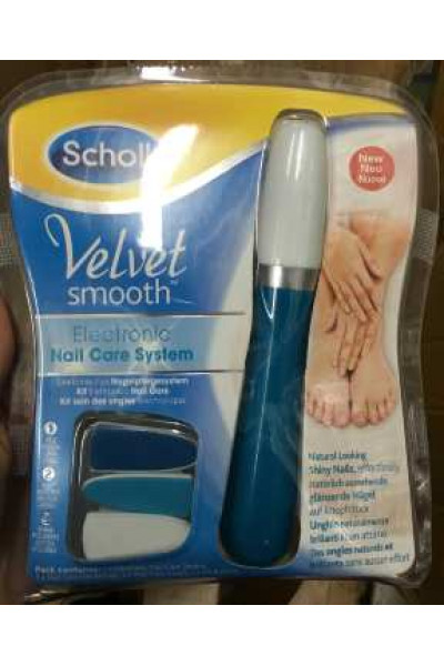 Электрическая пилка для ногтей velvet Scholl Smooth