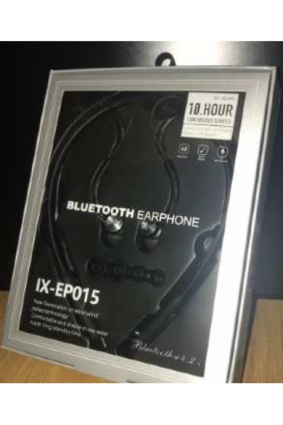 Спортивные Bluetooth-наушники iXtech с вкладышами IX-EP015 (оригинал)